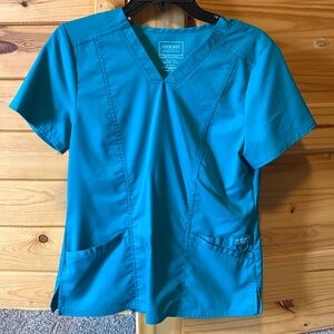 Womens Cherokee Workwear Scrub top size small